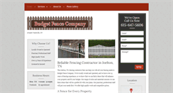 Desktop Screenshot of joeltonfencing.com